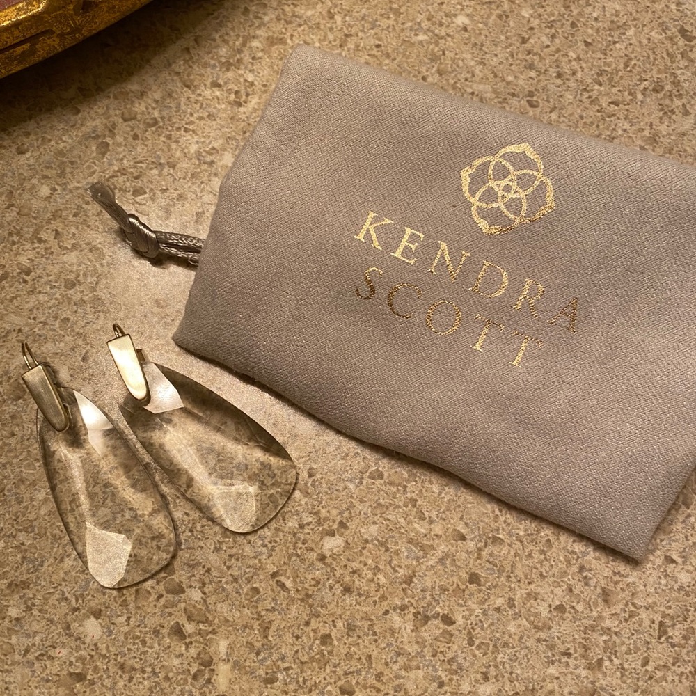Kendra Scott Marty Clear Drop Earring